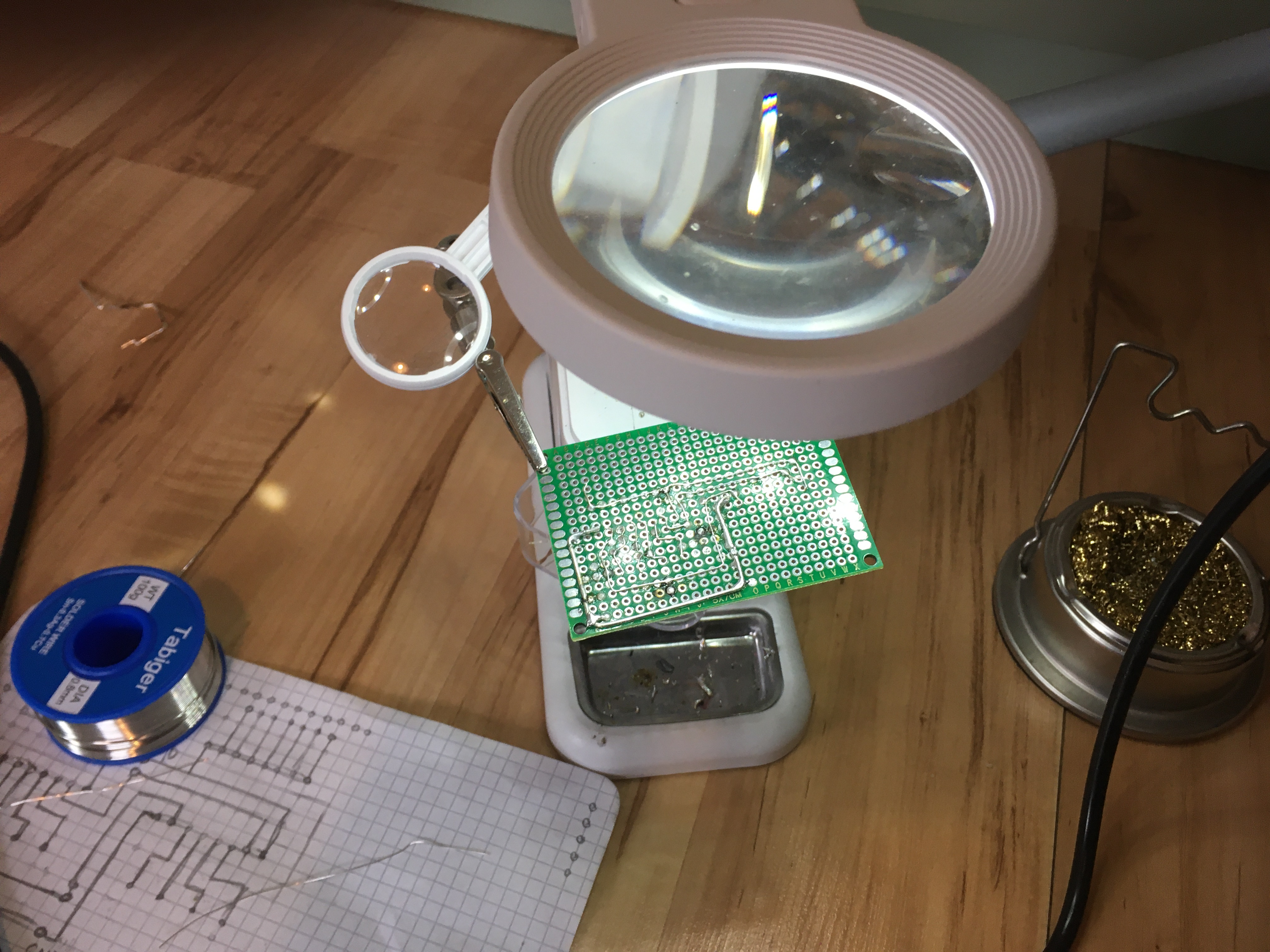 Module on prototype board #2