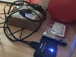 Recovering of data from damaged and quickly formatted HDD